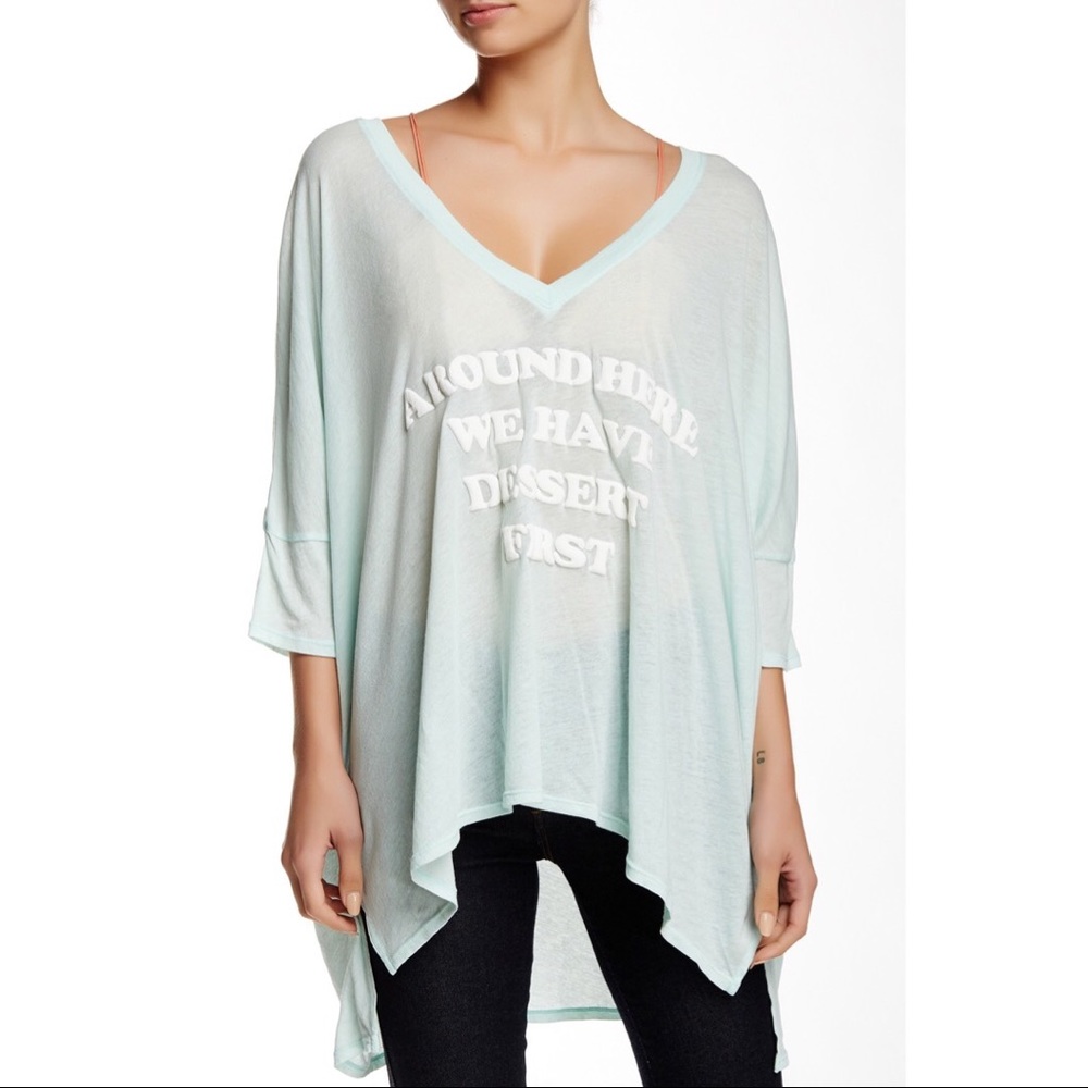 Wildfox Sunday Morning Shirt Desert Tunic Coverup